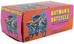 BATCYCLE BLUE VARIETY IN ILLUSTRATED BOX BY MEGO.