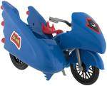 BATCYCLE BLUE VARIETY IN ILLUSTRATED BOX BY MEGO.