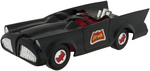 MEGO BATMOBILE IN PHOTO BOX.