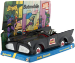 MEGO BATMOBILE ON CARD.