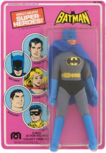 MEGO BATMAN ON CARD.