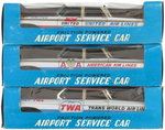 "AIRPORT SERVICE CAR" BOXED FRICTION CAR SET.