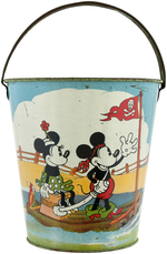 MICKEY & MINNIE MOUSE PIRATE SAND PAIL.