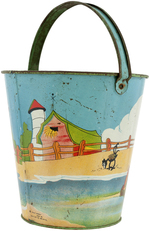 MICKEY & MINNIE MOUSE PIRATE SAND PAIL.