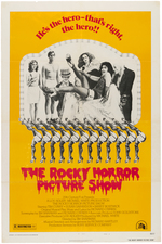 "ROCKY HORROR PICTURE SHOW" MOVIE POSTER.