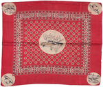 SCARCE ROOSEVELT 1912 BULL MOOSE SILK BANDANA.