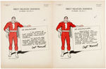 CAPTAIN MARVEL/FAWCETT LETTER PAIR TO MANUFACTURERS.