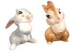 THUMPER AND GIRLFRIEND FIGURINES.