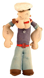 POPEYE LARGE FELT DOLL.