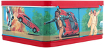 "THE DUKES OF HAZZARD" UNUSED METAL LUNCHBOX WITH THERMOS.