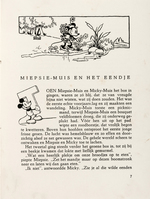 "THE POP-UP MINNIE MOUSE" DUTCH BOOK.