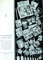 "WALT DISNEY CHARACTER MERCHANDISE 1938-1939" EXCEPTIONAL RETAILERS CATALOG.