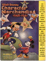 "WALT DISNEY CHARACTER MERCHANDISE 1940-1941" EXCEPTIONAL RETAILER'S CATALOG.