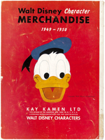 "WALT DISNEY CHARACTER MERCHANDISE 1949-1950" EXCEPTIONAL RETAILER'S CATALOG.