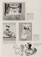 "WALT DISNEY MERCHANDISE" RETAILERS CATALOGS FOR 1953 & 1976.