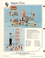 "WALT DISNEY MERCHANDISE" RETAILERS CATALOGS FOR 1953 & 1976.