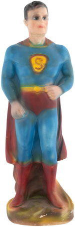 SUPERMAN CARNIVAL STATUE.