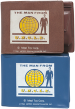 "THE MAN FROM U.N.C.L.E." WALLET PAIR.