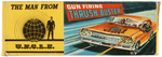 "THE MAN FROM U.N.C.L.E. GUN-FIRING THRUSH-BUSTER" BOXED CORGI DIE-CAST VEHICLE (COLOR VARIETY).