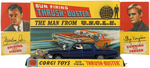 "THE MAN FROM U.N.C.L.E. GUN-FIRING THRUSH-BUSTER" BOXED CORGI DIE-CAST VEHICLE (COLOR VARIETY).