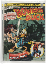 HOWARD THE DUCK #1 AND #2 IN DISTRIBUTION BAGS. LOT OF 20 ISSUES.