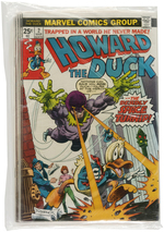 HOWARD THE DUCK #1 AND #2 IN DISTRIBUTION BAGS. LOT OF 20 ISSUES.