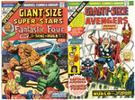 GIANT-SIZE MARVEL GIANT LOT OF 20 ISSUES.