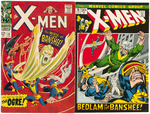 X-MEN SILVER AGE LOT OF TEN ISSUES.