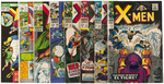 X-MEN SILVER AGE LOT OF TEN ISSUES.