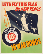 WORLD WAR II WAR BONDS POSTER LOT.