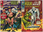 TALES TO ASTONISH SILVER AGE LOT OF TEN ISSUES.