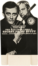 "THE MAN FROM U.N.C.L.E. SECRET PRINT PUTTY" STORE DISPLAY.