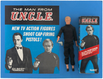 "THE MAN FROM U.N.C.L.E." GILBERT ILLYA KURYAKIN FIGURE STORE DISPLAY.