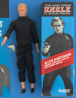 "THE MAN FROM U.N.C.L.E." GILBERT ILLYA KURYAKIN FIGURE STORE DISPLAY.