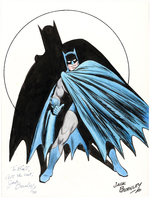 BATMAN SPECIALTY ORIGINAL ART BY JACK BURNLEY.