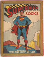 "SUPERMAN SOCKS" BOX.