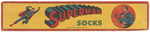 "SUPERMAN SOCKS" BOX.