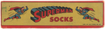 "SUPERMAN SOCKS" BOX.