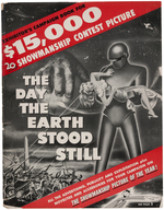 "THE DAY THE EARTH STOOD STILL" PRESSBOOK & NEWSPAPER INSERT.