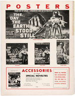 "THE DAY THE EARTH STOOD STILL" PRESSBOOK & NEWSPAPER INSERT.