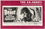 "THE BEAST FROM 20,000 FATHOMS" PRESSBOOK.