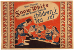 "SNOW WHITE AND THE SEVEN DWARFS CHILDREN'S TEA SET."