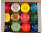 "DUNCAN JEWELED PROFESSIONAL YO-YO TOPS" BOXED DISPLAY.