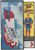 FLYING SUPERMAN TOY PAIR.