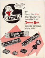 TOOTSIE ROLL RETAILER'S PROMOTIONAL MAILER WITH SUPERMAN & COMIC BOOK CONTENT.