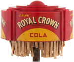 "ROYAL CROWN COLA" PULLMATCH ADVERTISING ASHTRAY.