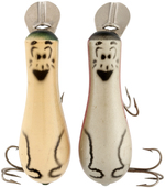 "SHMOO PLUG-BAIT" BOXED FISHING LURE PAIR.