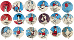 AL CAPP'S SHMOO BUTTON SET.