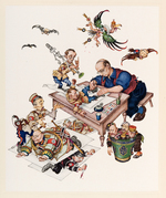 WORLD WAR II "THE NEW ORDER" ARTHUR SZYK HARDCOVER.