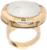 BASEBALL SCORER RING C. 1950 WHICH WE BELIEVE TO BE A PROTOTYPE.